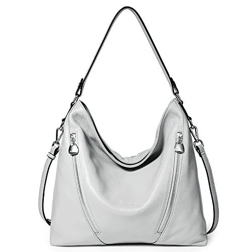 BOSTANTEN Women's Leather Handbags Ladies Tote Shoulder Bag Large Designer Hobo Bag Vintage Crossbady Bags