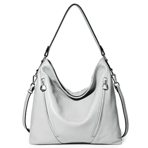 BOSTANTEN Women's Leather Handbags Ladies Tote Shoulder Bag Large Designer Hobo Bag Vintage Crossbady Bags