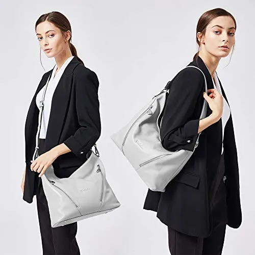 BOSTANTEN Women's Leather Handbags Ladies Tote Shoulder Bag Large Designer Hobo Bag Vintage Crossbady Bags