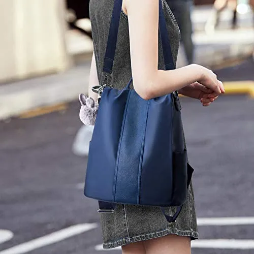 Charmore Women Backpack Ladies Rucksack Waterproof Nylon School bags Anti-theft Dayback Shoulder Bags