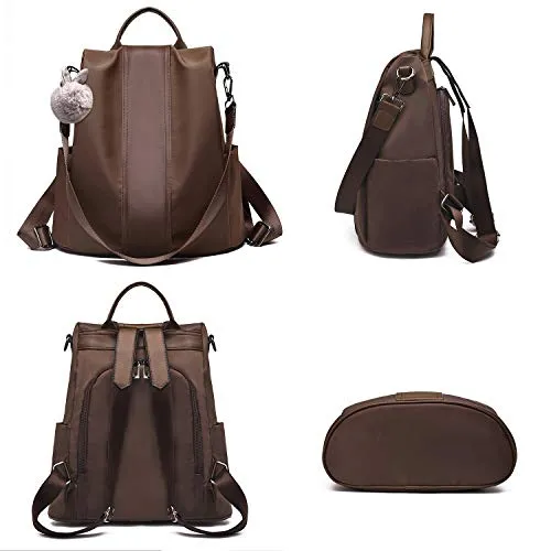 Charmore Women Backpack Ladies Rucksack Waterproof Nylon School bags Anti-theft Dayback Shoulder Bags