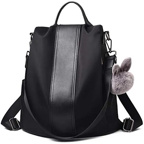 Charmore Women Backpack Ladies Rucksack Waterproof Nylon School bags Anti-theft Dayback Shoulder Bags