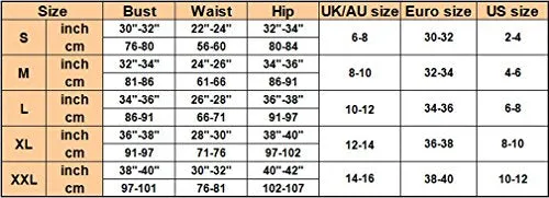 EUDOLAH Sexy Corset Gothic Boned Dress Bustier Clubwear Lingerie Set for Women (UK Size 6-8 (S), Black)