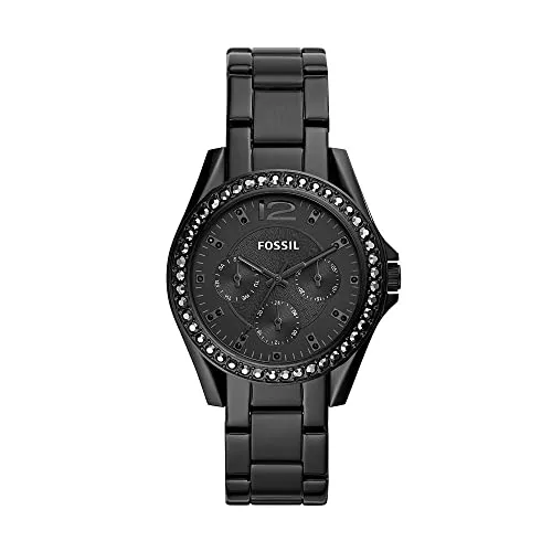 Fossil Women's 38mm Riley Multi-functional Rose Goldtone Dial Watch