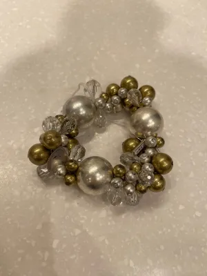 Gold & Silver Ball Bracelet