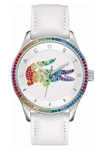 Lacoste Women's Analogue Quartz Watch with Leather Strap