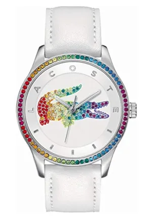 Lacoste Women's Analogue Quartz Watch with Leather Strap