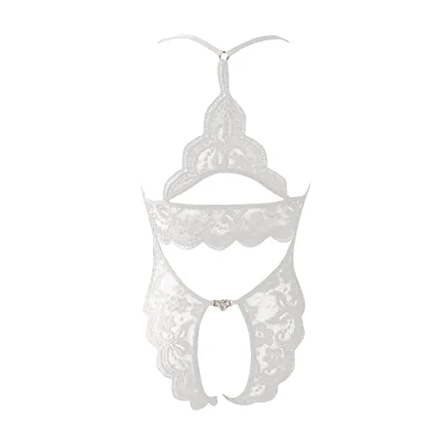 Ladies' Lace See Through Crotch Sexy Pajamas Sexy Lingerie
