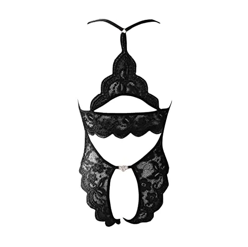 Ladies' Lace See Through Crotch Sexy Pajamas Sexy Lingerie