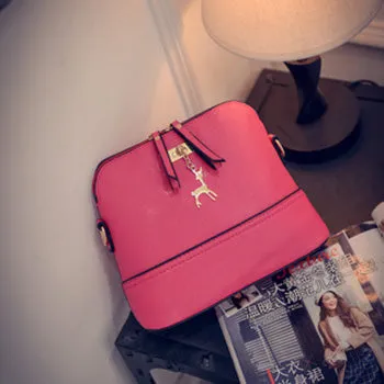 leather small shoulder bag