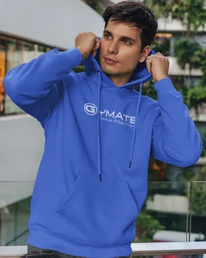 Light Blue Designer Hoodie ??Gymate Think Positive??[ctr/lge]
