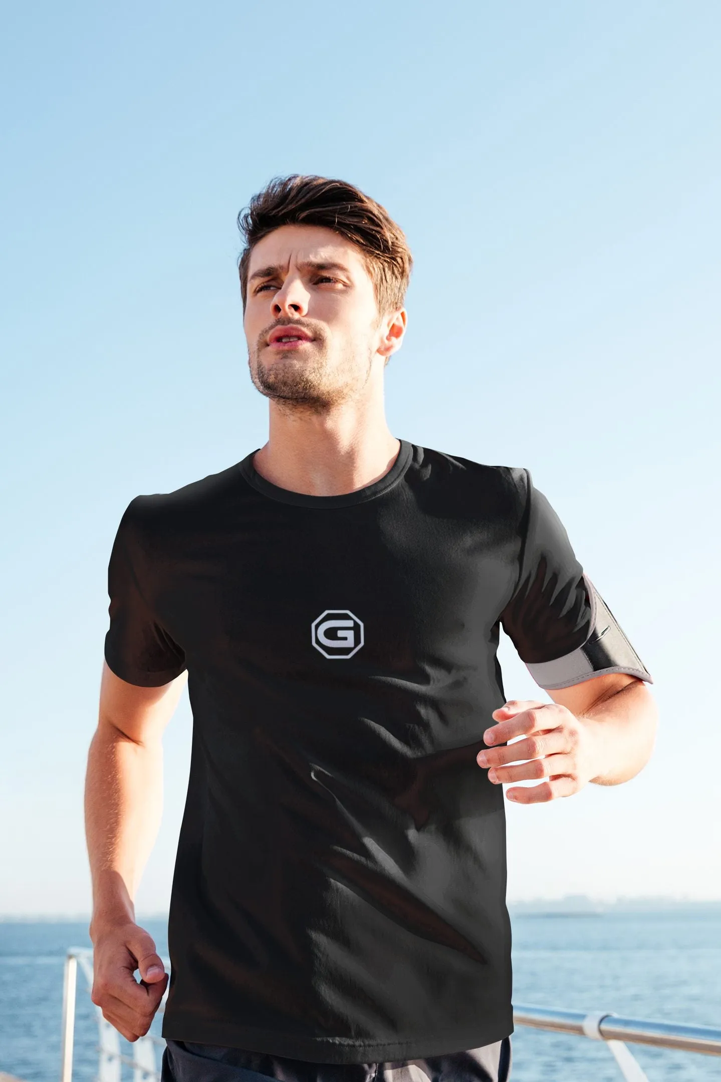 Mens T shirt ctr Logo [colours]