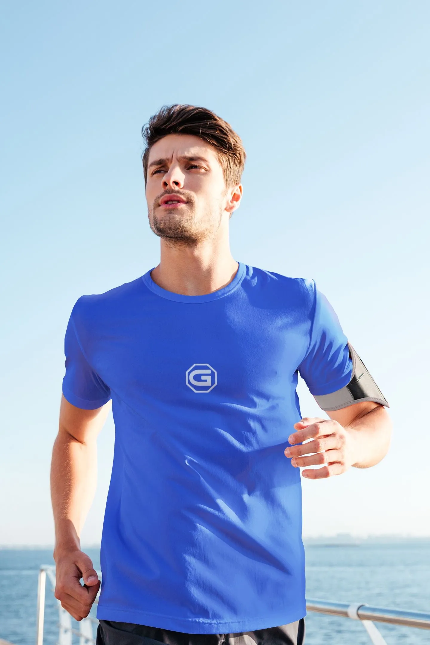 Mens T shirt ctr Logo [colours]