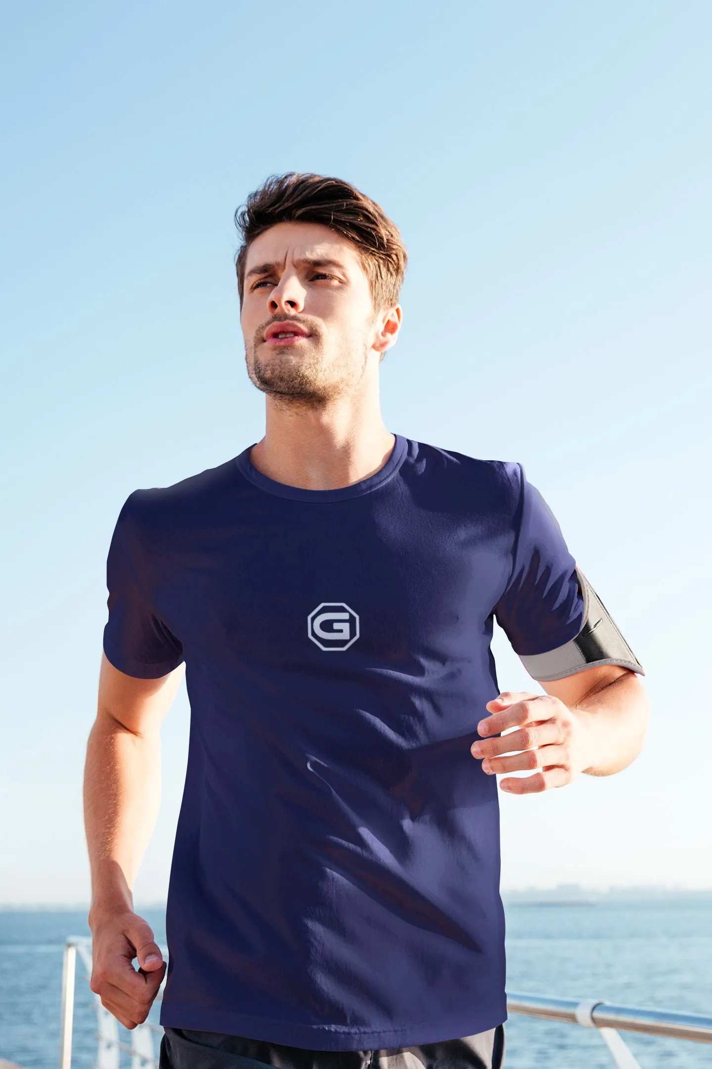 Mens T shirt ctr Logo [colours]