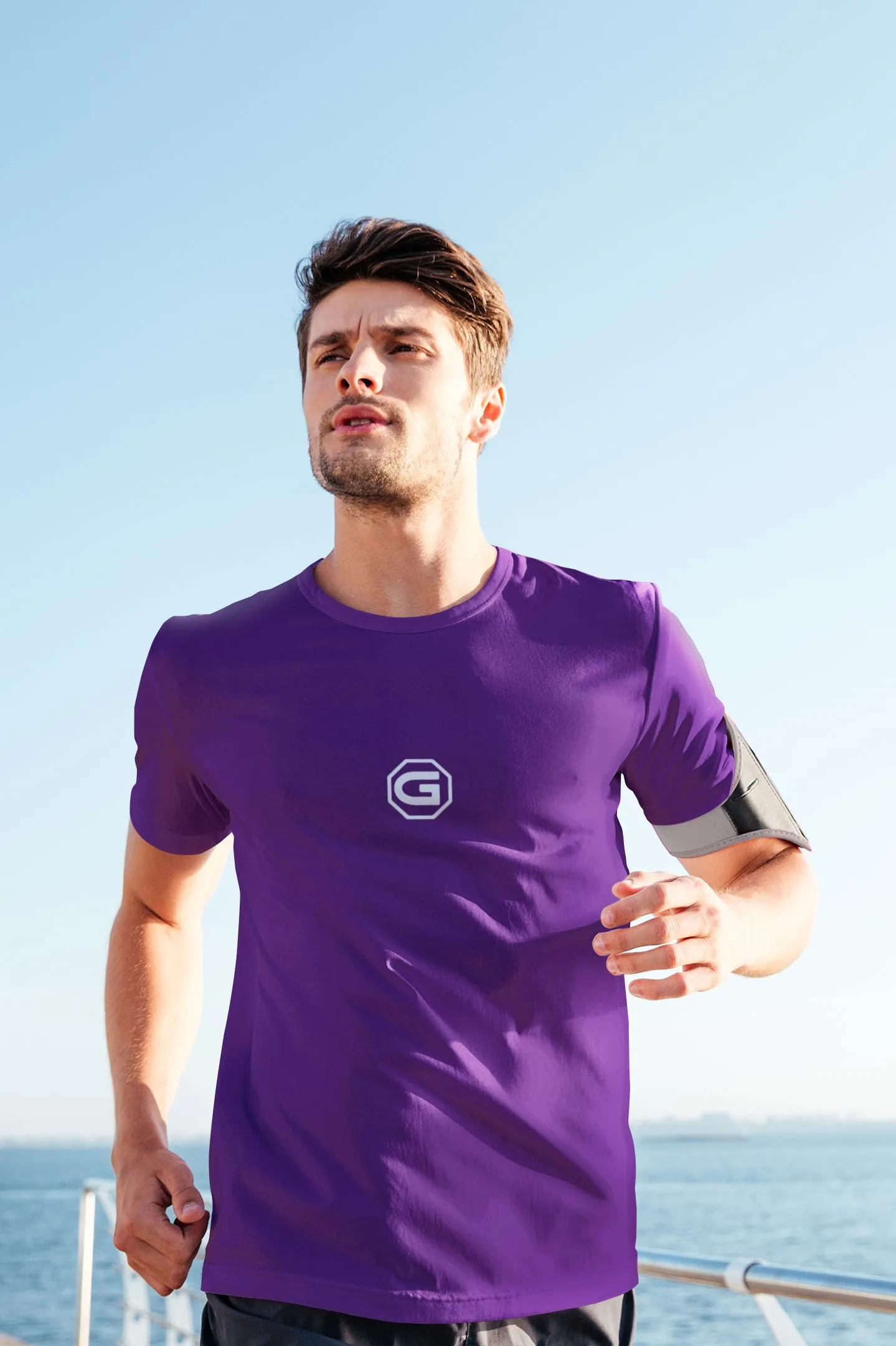 Mens T shirt ctr Logo [colours]