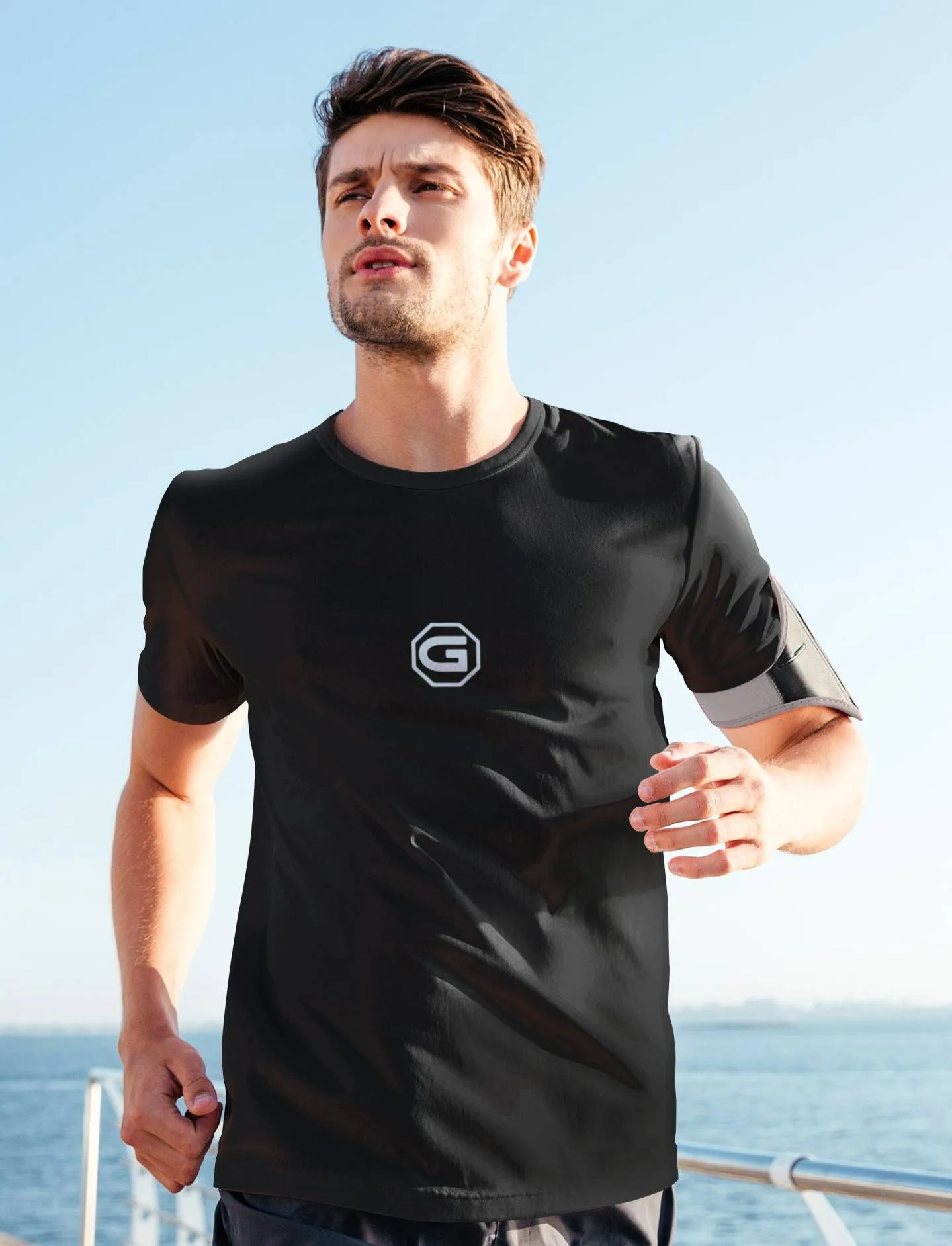 Mens T shirt ctr Logo [colours]