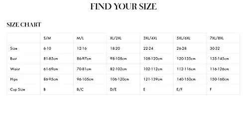 Perfect4U Babydoll Lingerie for Women Plus Size, Sexy Nightwear for Women Plus Size, See Through Lingerie Plus Size Longer & Elegan