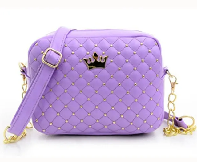 Rivet Chain Shoulder Bag