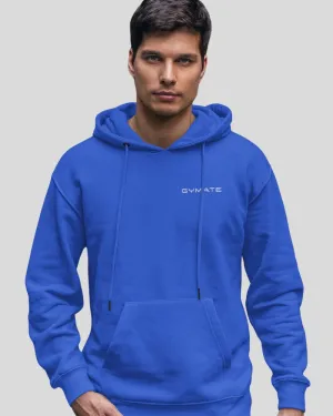 Royal Blue Hoodie Mens ??Gymate Original Small Logo [chest]