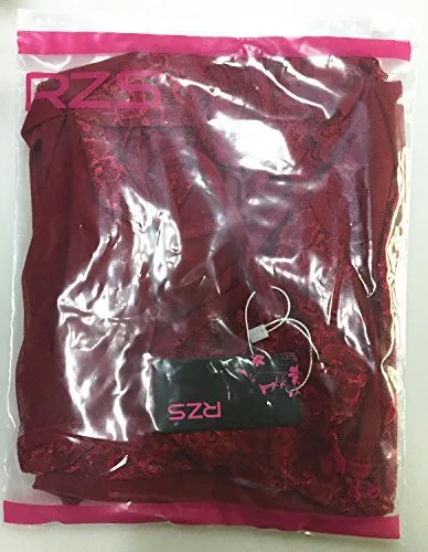 RZS Women's Sexy Lingerie Soft Sleepwear Set Halter Dress Comfortable Nightwear