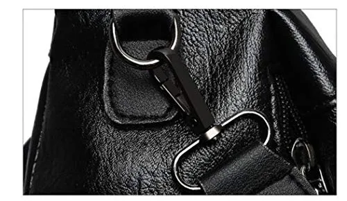 shepretty Women's Anti-Theft Backpack Leather Shoulder Bags