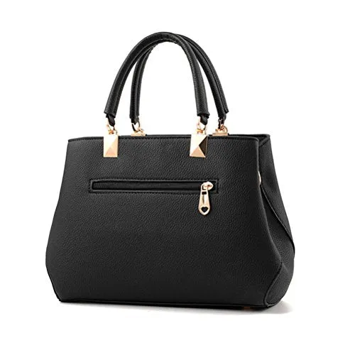 URAQT Womens Handbags, New Top Handle Bag, PU Leather Ladies Shoulder Bag Messenger Bag with Exquisite Metal Pendant, Fashion Tote Bag for Casual & Work, Mother's Day Gift