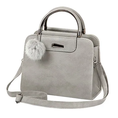 vintage casual PU leather women handbags