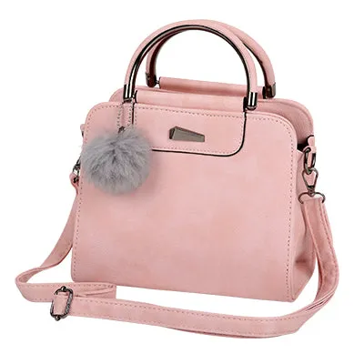 vintage casual PU leather women handbags