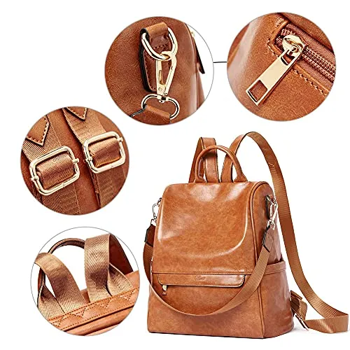 Women Backpack Purse Fashion Leather Large Travel Designer Ladies Shoulder Bags