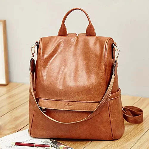 Women Backpack Purse Fashion Leather Large Travel Designer Ladies Shoulder Bags