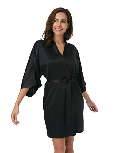 Womens Silk Satin Gown Dress.