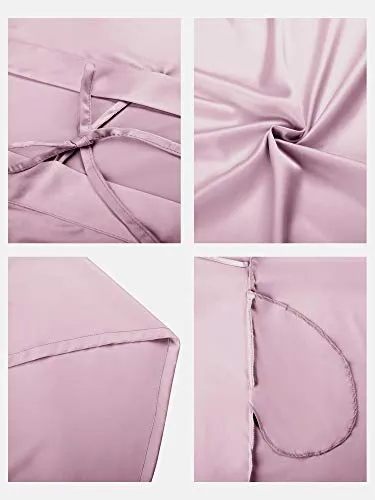 Womens Silk Satin Gown Dress.