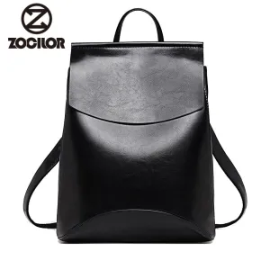 Youth Leather Backpacks for Teenage Girls